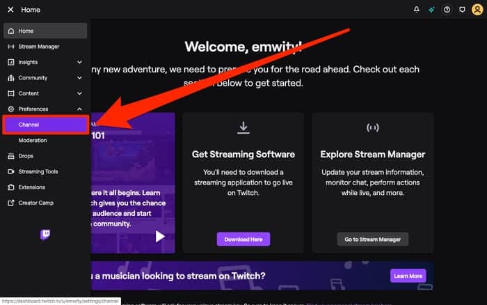 How to Find Your Twitch stream key