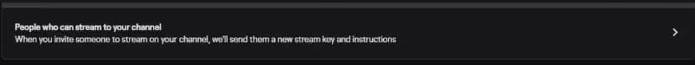 is there some way for me to give my Twitch stream key to someone else so that they can stream on my channel?