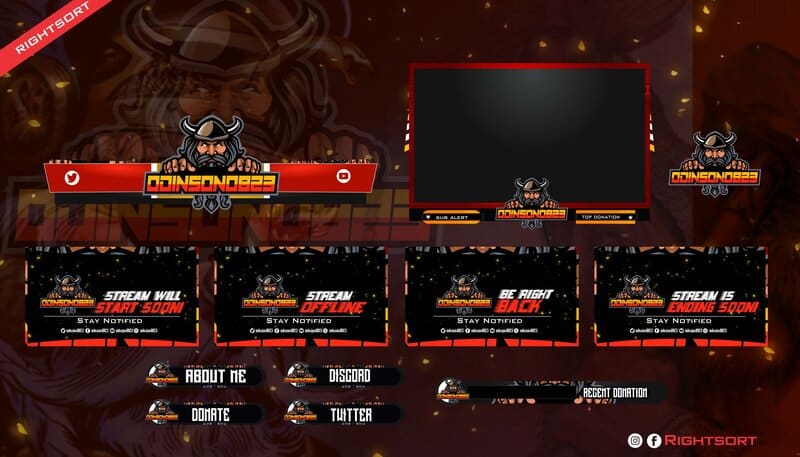 fiverr Twitch overlays