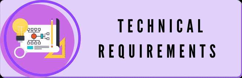 technical requirements feature banner for streaming on Twitch.