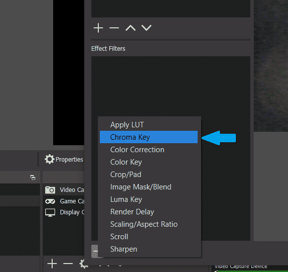 OBS green screen - Adding Chroma Key