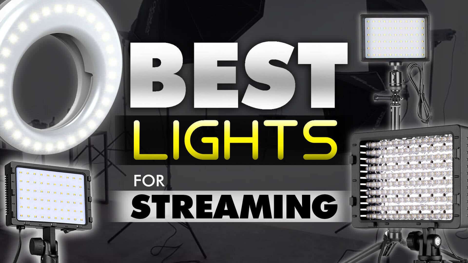 The Best Lighting for Streaming on Twitch