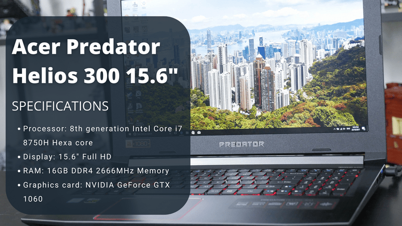 Acer Predator Helios 300 15.6