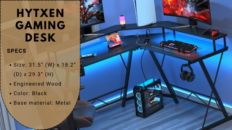 HYTXEN Gaming Desk