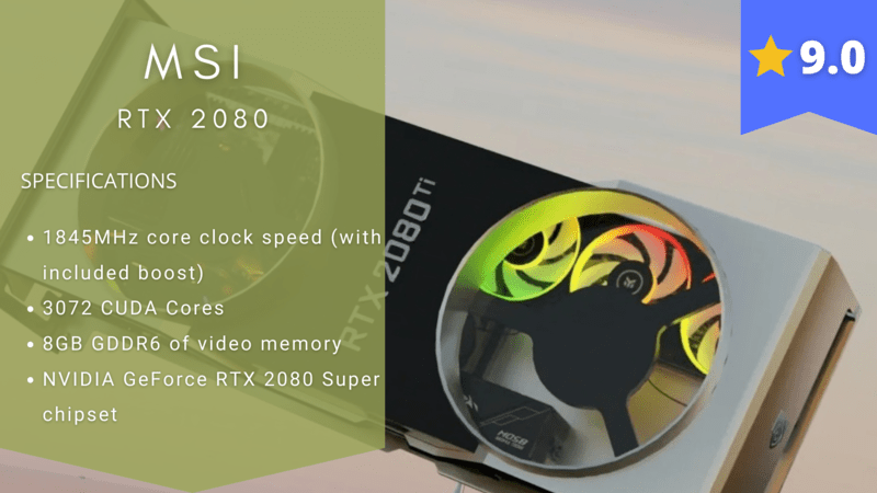 MSI Gaming GeForce RTX 2080