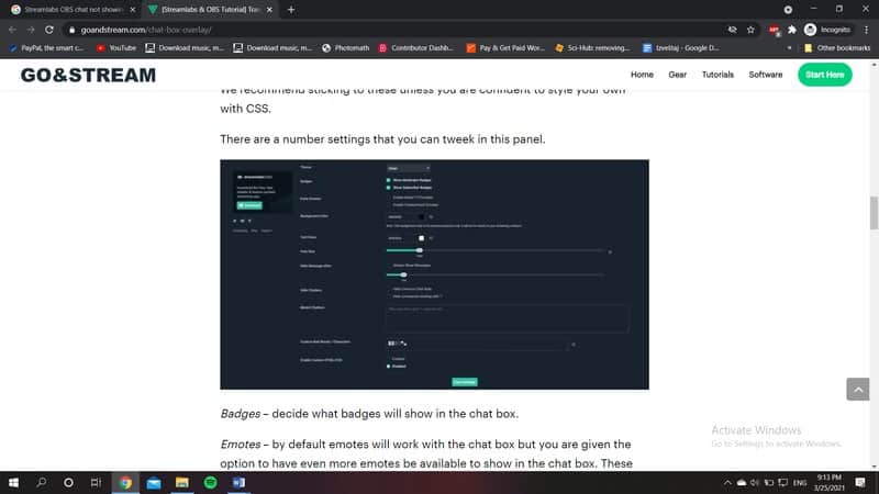 customizing streamlabs chatbox