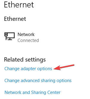 Ethernet properties