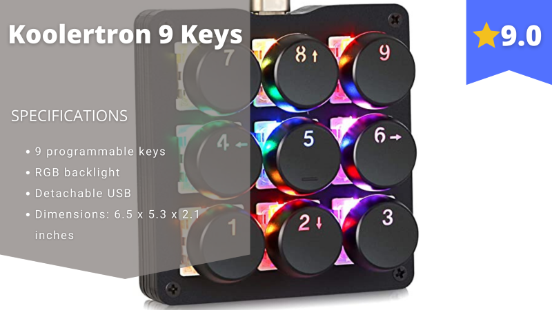 Koolertron 9 keys