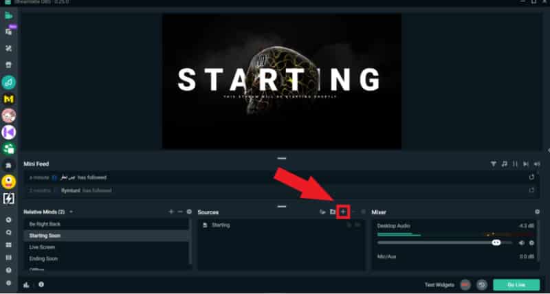 how to add youtube video to streamlabs obs