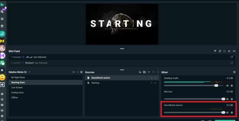 how to add music to streamlabs obs