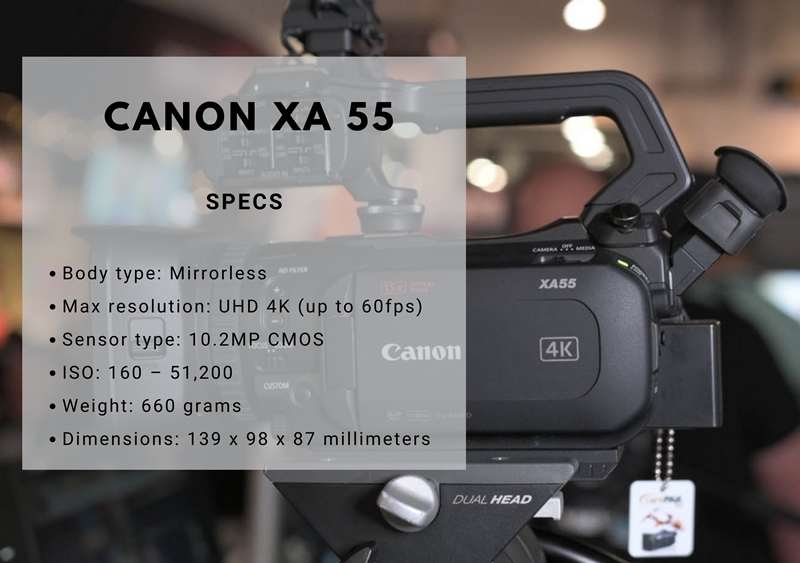 Canon XA 55
