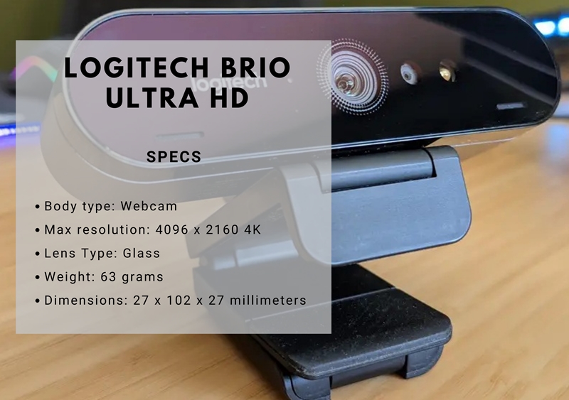 Logitech Brio Ultra HD