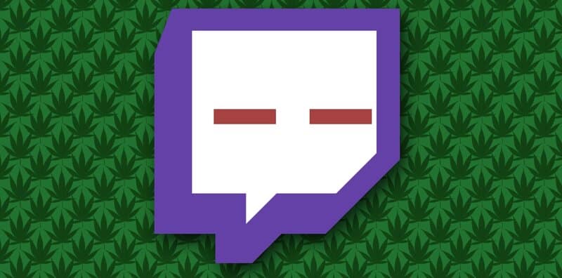 smoking weed on twitch