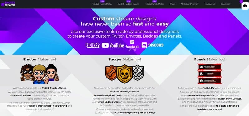 Sub Badges - 10 Best Free and Premium Twitch Sub Badge Makers 10 EmotesCreator