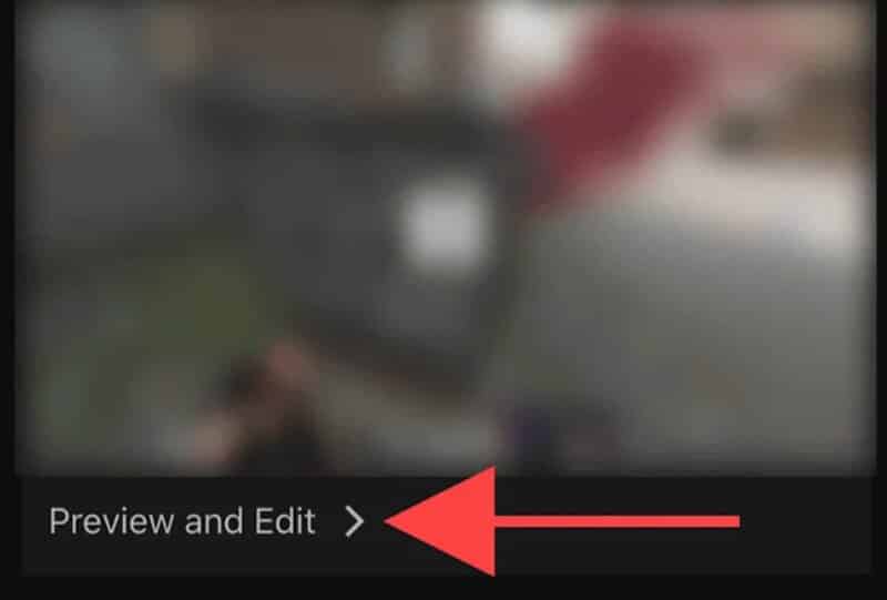 Preview and Edit feature