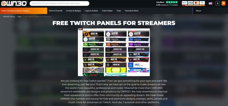 Chat Overlays / Screens / Banners for Twitch & More - OWN3D 🔥