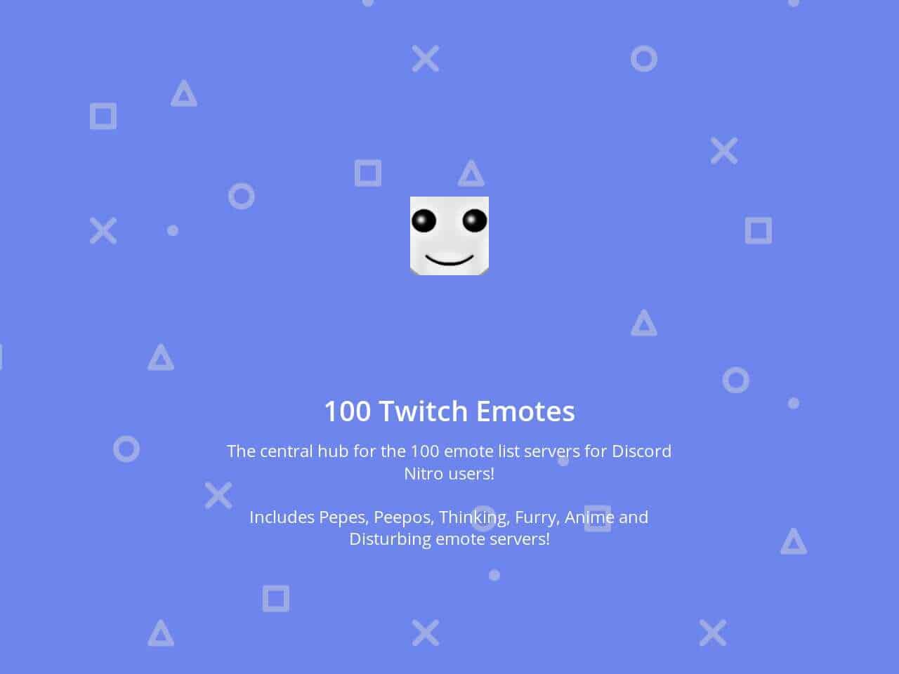 Twitch / Discord Emote Pack Among Us Blue 