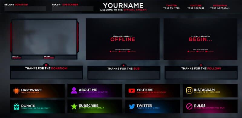 Basics of Twitch Overlay