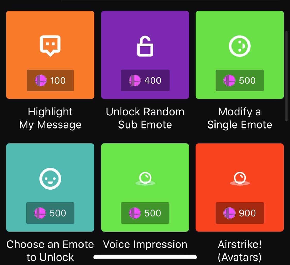 Twitch Channel Points Emotes