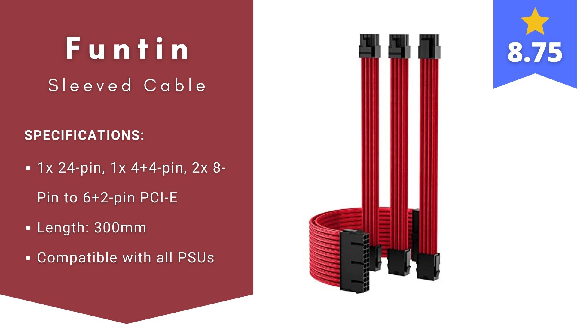 Funtin Sleeved Cables