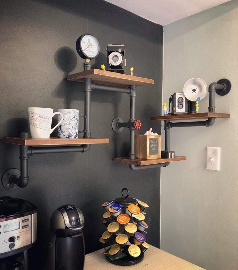 Industrial Rustic Shelves