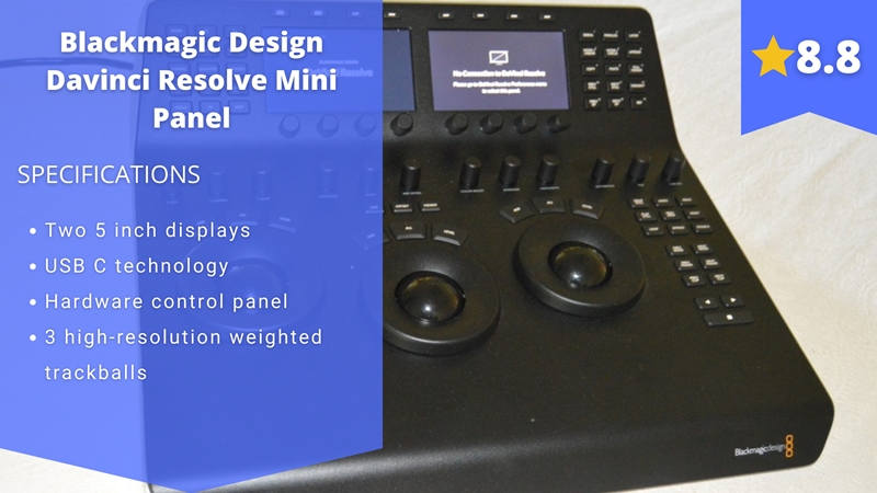 Blackmagic Design Davinci Resolve Mini Panel
