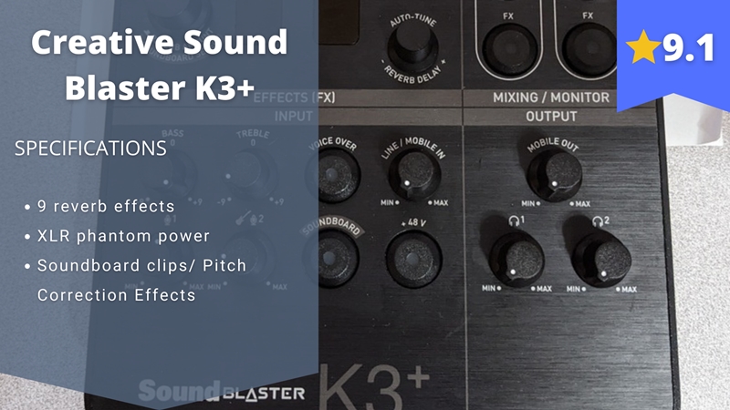 Creative Sound Blaster K3+