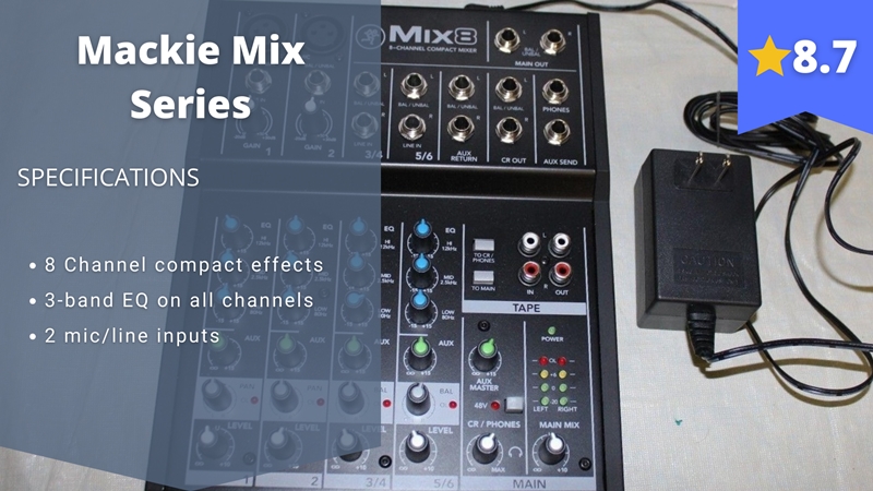 Mackie Mix Series