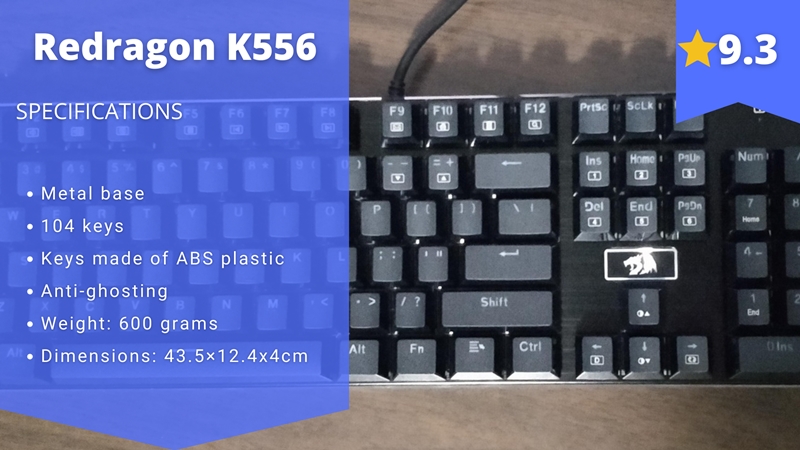 Redragon K556