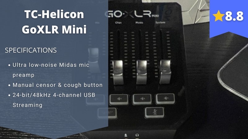 TC-Helicon GoXLR Mini