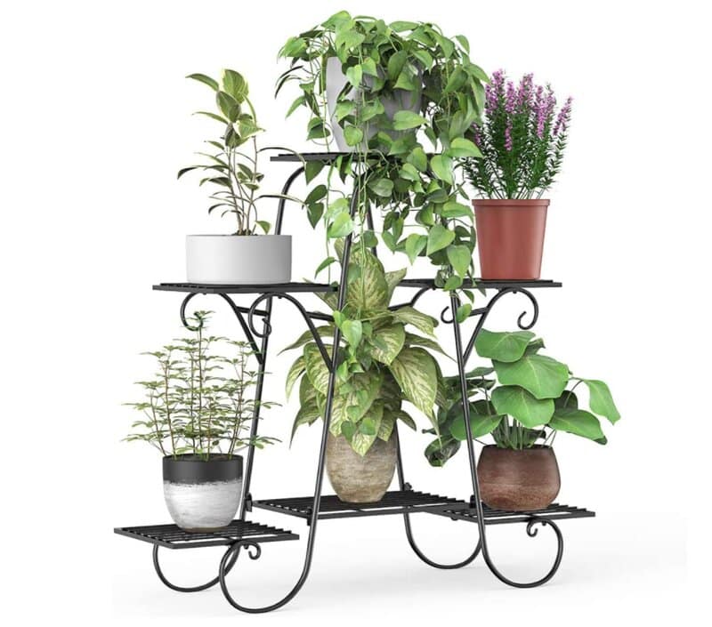 Metal Plant Shelves