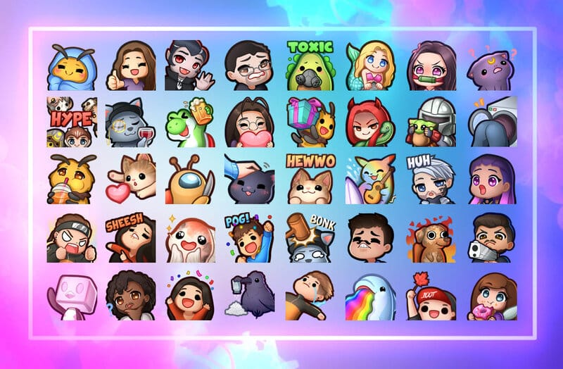 Twitch Animated Emotes