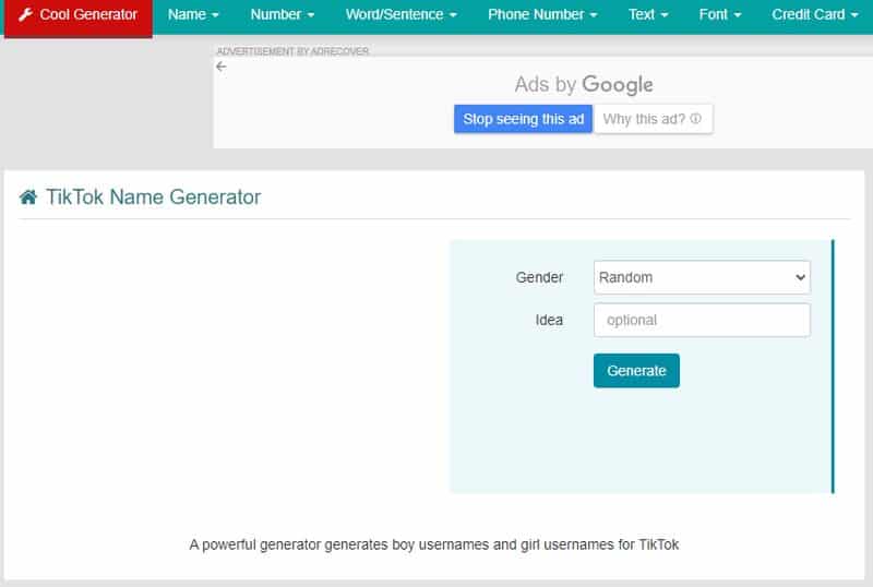 Coolgenerator