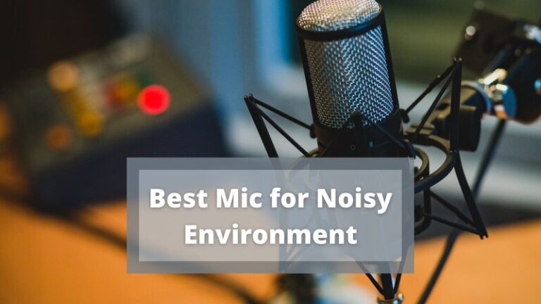 Best Mic for Noisy Environment