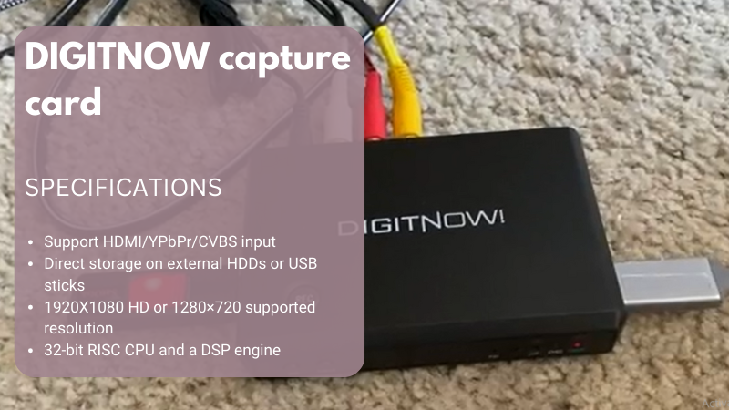 DIGITNOW capture card