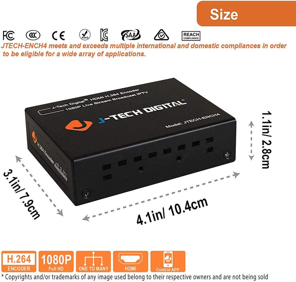 J Tech Digital IPTV Encoder