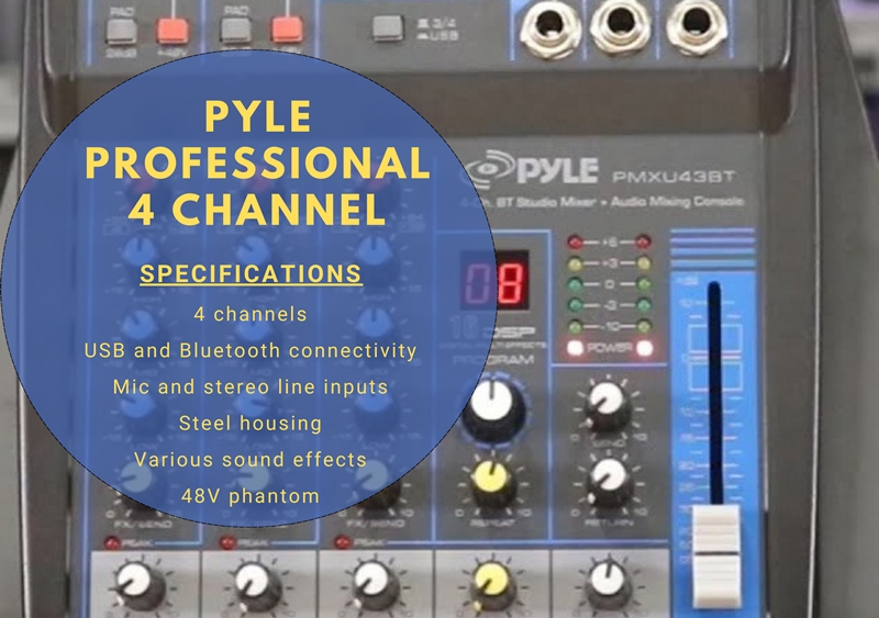 Pyle Professional 4-Channel