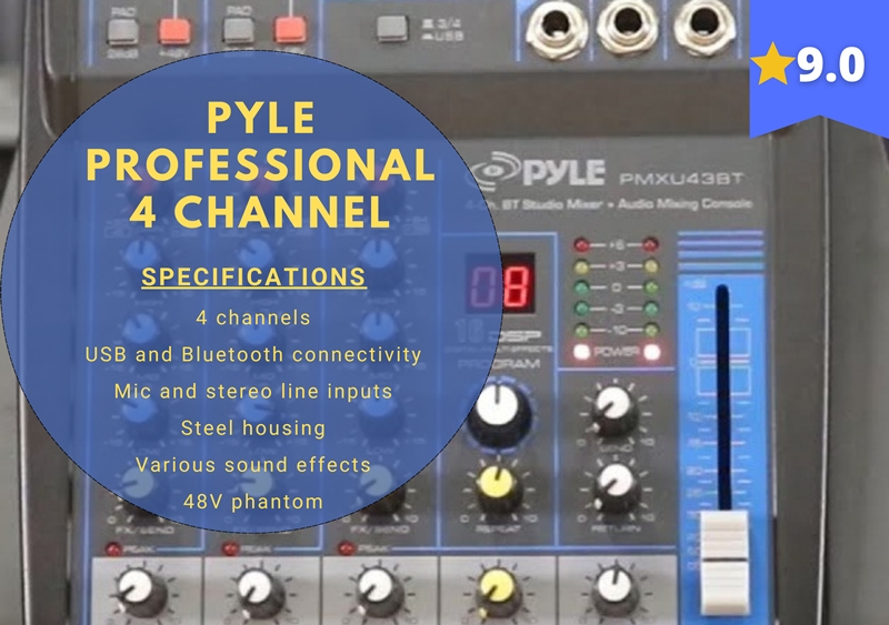 Pyle Professional 4-Channel