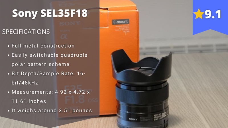 Sony SEL35F18