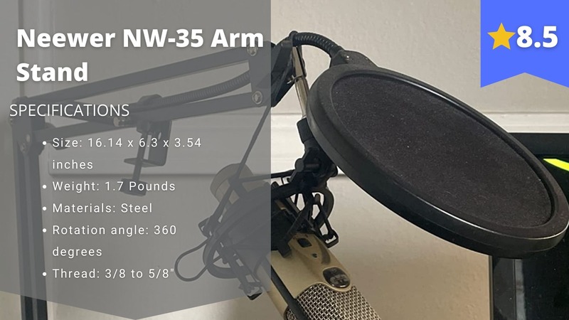 Neewer NW 35 Arm Stand 1