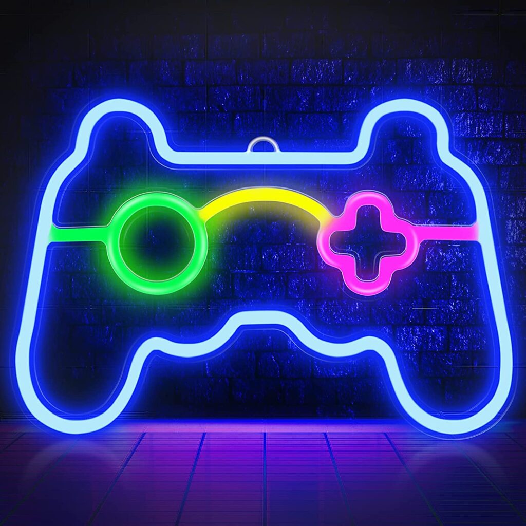 LED Game Neon Sign Gamepad