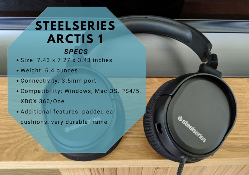 SteelSeries Arctis 1 Wired Gaming Headset 1