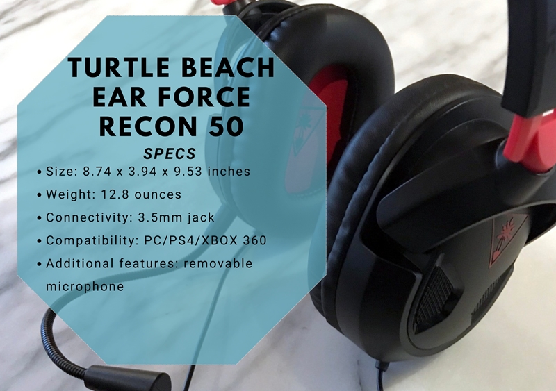 Turtle Beach Ear Force Recon 50 Gaming Headset 1