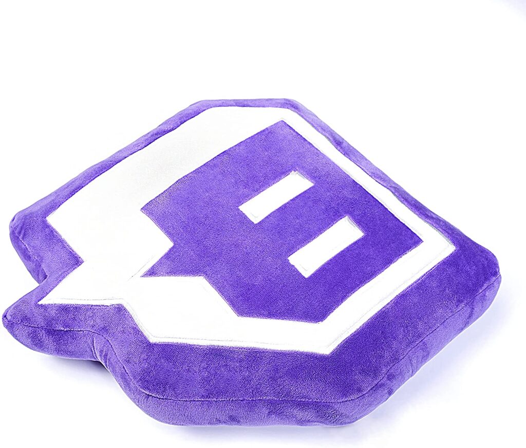 Twitch Glitch Pillow Plush