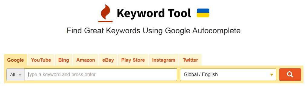 keyword tool research