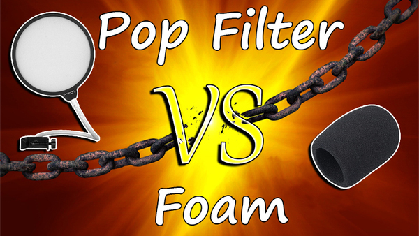 choosing between pop filter and foam cover for your microphone