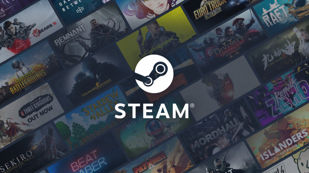 steam home page logo