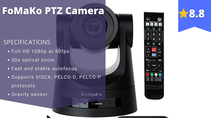 FoMaKo PTZ Camera