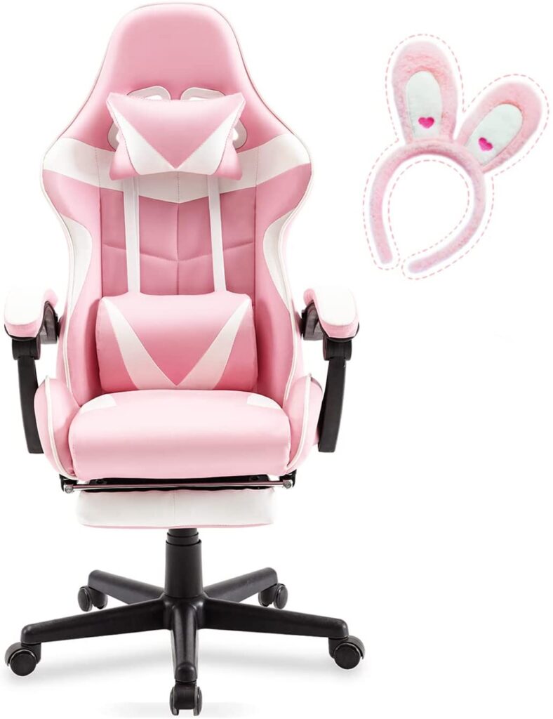 Soontrans Gaming Chairs Pink