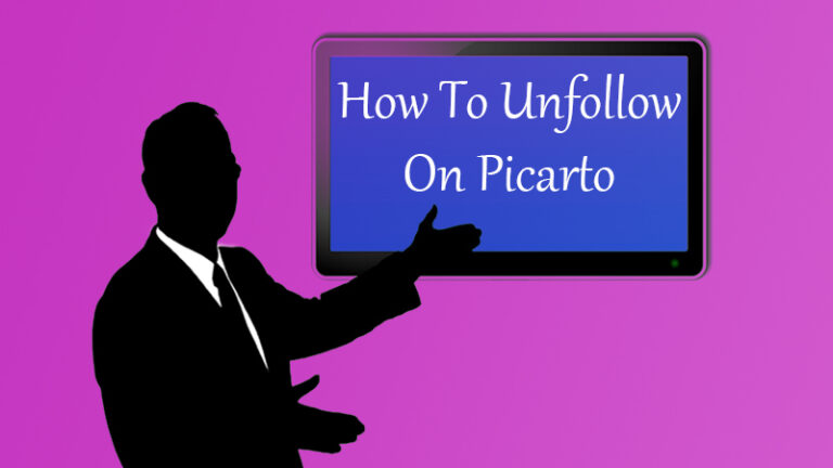 how to unfollow on picarto